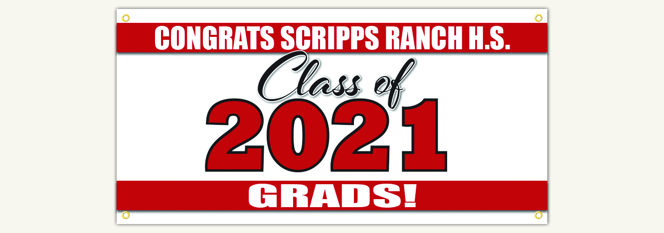 Scripps Ranch H.S. Banner [24x48 inches]