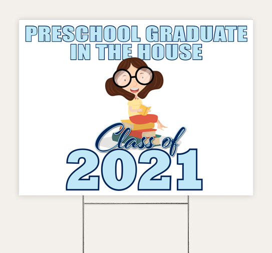 Pre-school girl Sign